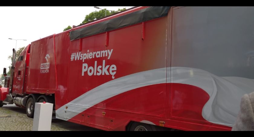 Finał trasy #WspieramyPolskę w Płocku! Kiedy będzie można odwiedzić charakterytyczną ciężarówkę?