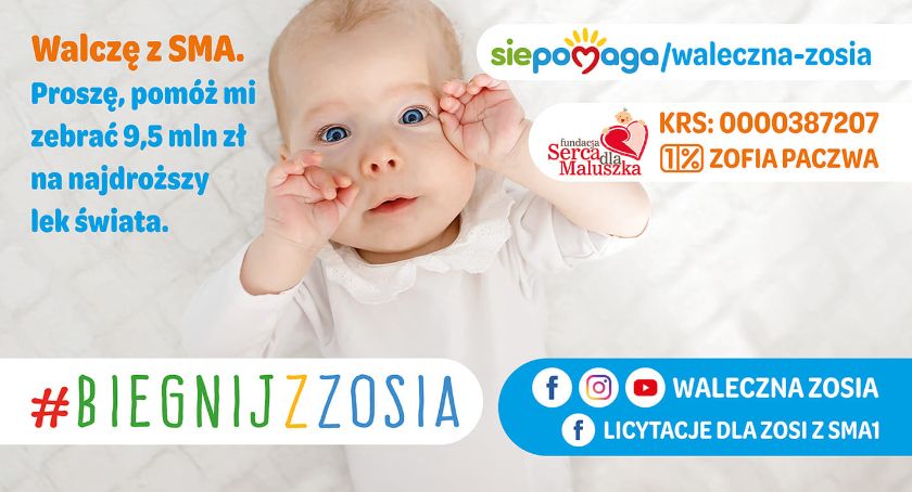 Dziś w Galerii Mazovia można pomóc Zosi