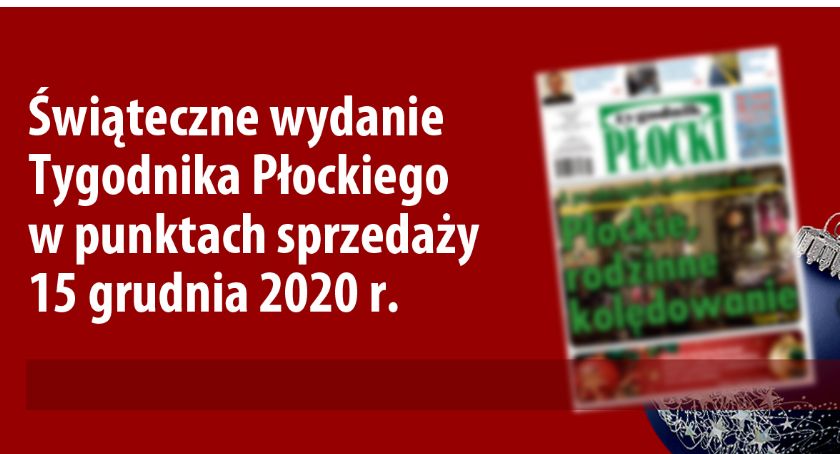 Tygodnik Płocki w punktach sprzedaży 15 grudnia