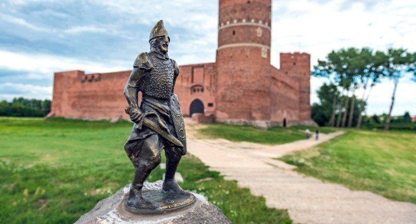 Zamek w Ciechanowie, niegdyś najpotężniejsza warownia na Mazowszu. Fot.  Archiwum UMWM