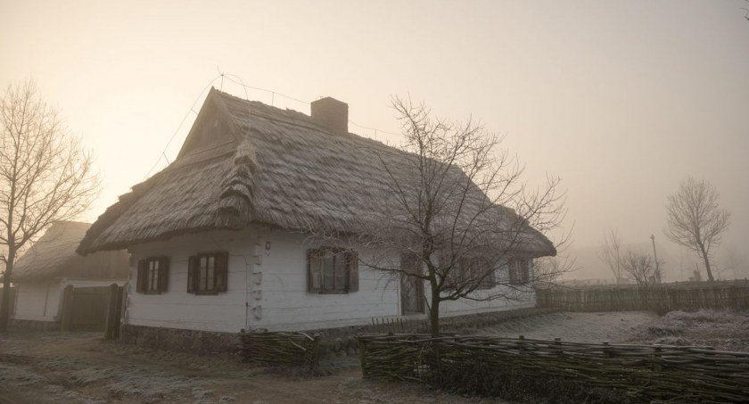 Chałupa z Rębowa, Muzeum Wsi Mazowieckiej w Sierpc. Fot. D. Krzesniak