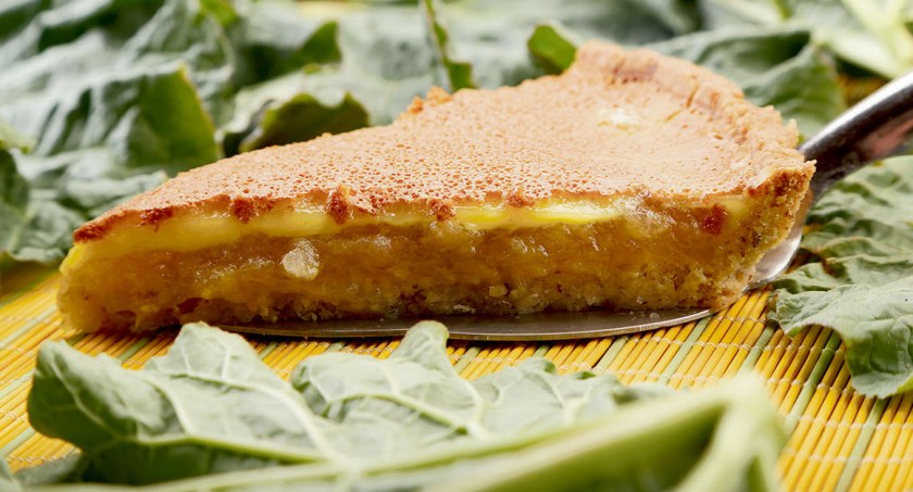 Tarta z rabarbarem