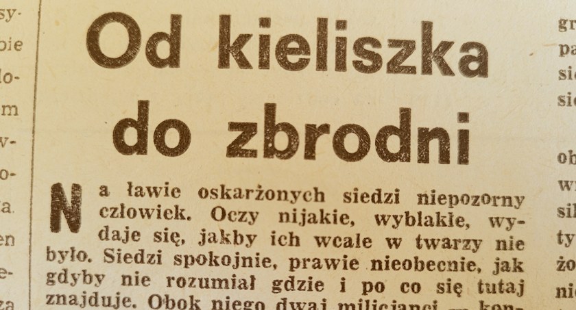 Wycinek gazety z roku 1976