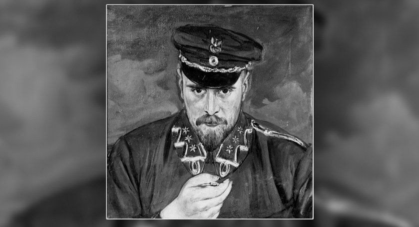 Portret Witolda Bunikiewicza wykonany w 1916 r. przez Wlastimila Hofmana