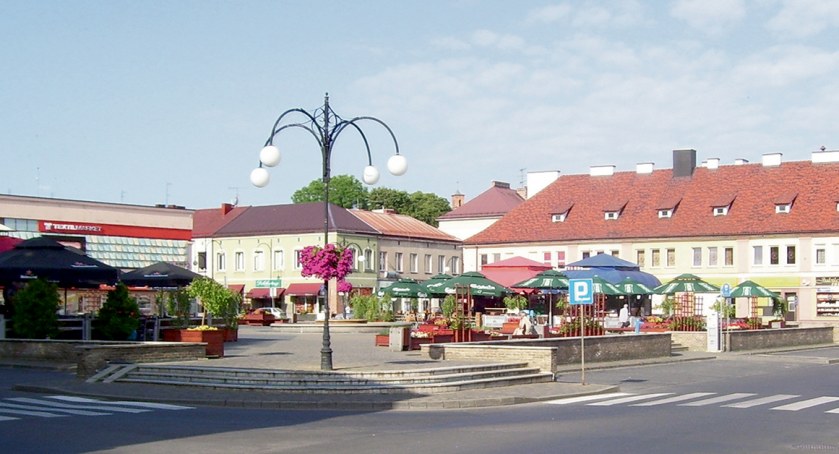 Wieluń. Plac Legionów