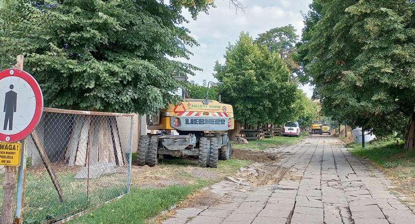 Trwa przebudowa al. Spacerowej