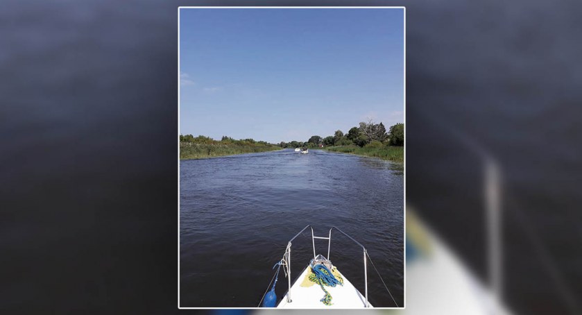 Rejs Wisłą był bardzo spokojny i przyjemny