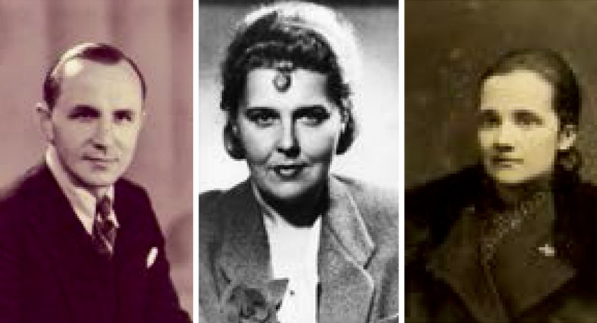 Wacław Milke, Hanna Główczewska i Alina Rebinder