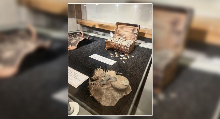 Znalezione denary z X - XI w. możecie już oglądać w muzeum