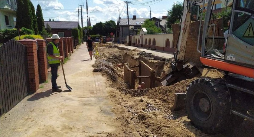 zdjęcie ul. Zielonej w Płocku Radziwiu