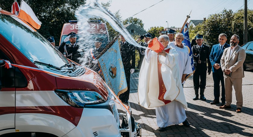 Podczas jubileuszu poświęcono nowe auto