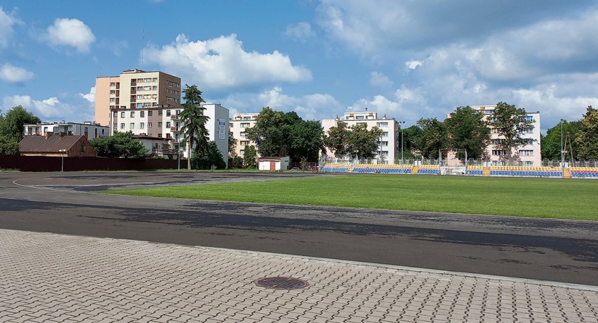Trwa przebudowa Stadionu Miejskiego im. Bernarda Szymańskiego