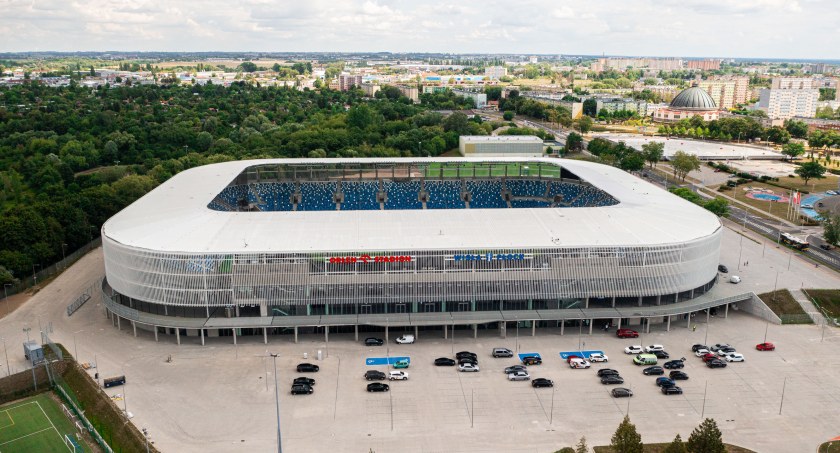 Stadion jest przygotowany na przyjęcie 15 tysięcy kibiców