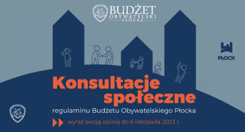 budżet obywatelski Płocka, konsultacje społeczne