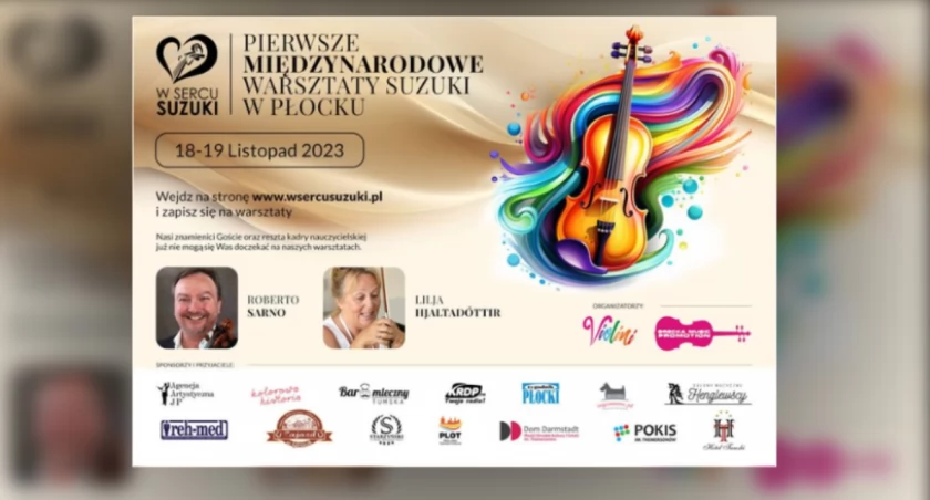 Pierwsze Międzynarodowe Warszaty Suzuki w Płocku