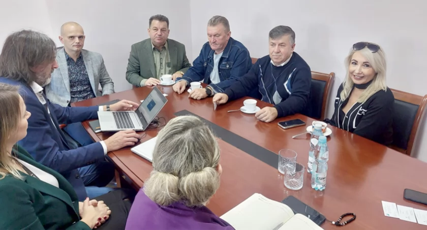 Starosta oraz wójtowie gmin Radzanowo i Nowy Duninów spotkali się z przedstawicielami PSG