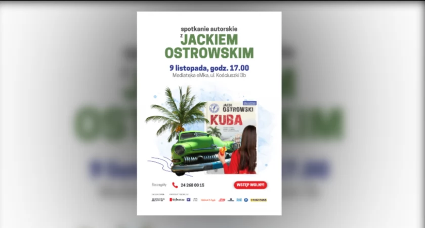 Spotkanie autorskie z Jackiem Ostrowskim