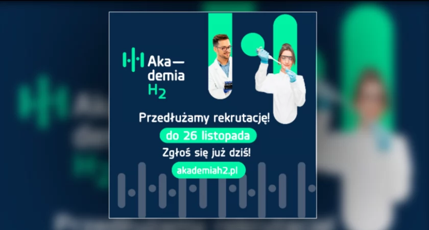 Zgłoszenia do Akademii Wodorowej zbierane są do 26 listopada
