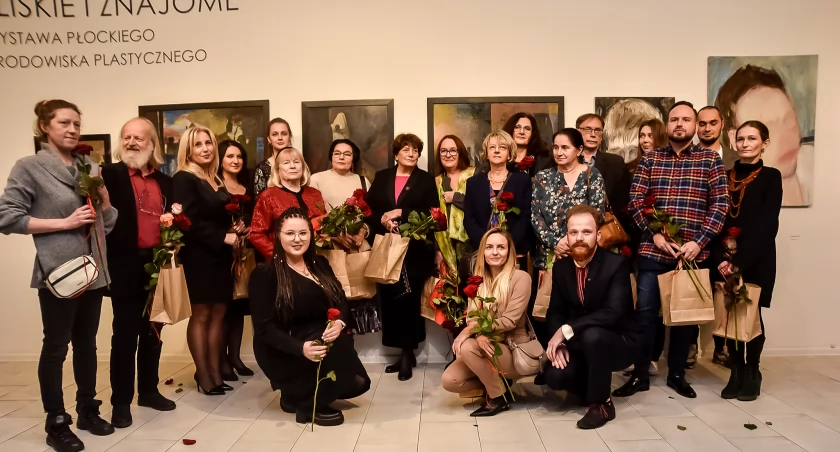 Piątkowy wieczór w Płockiej Galerii Sztuki należał do rodzimych artystów