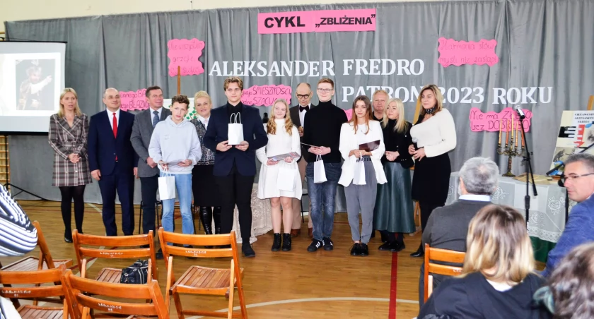 Zakończenie Roku Aleksandra Fredry w gostynińskim LO im. T. Kościuszki