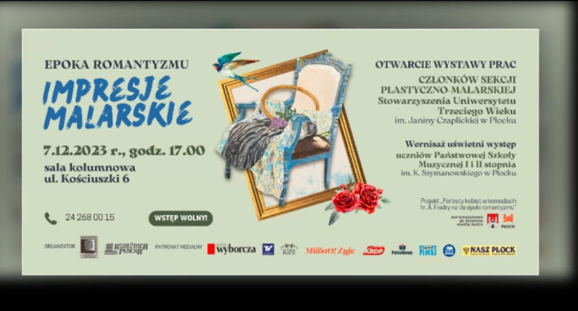Książnica Płocka zaprasza na Impresje Malarskie