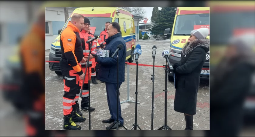 Nowe ambulanse będą stacjonowały w Płocku, Sierpcu i Wyszogrodzie