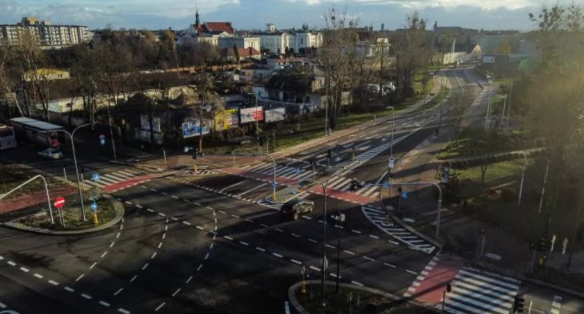 Wyremontowana  ulica Łukasiewicza 