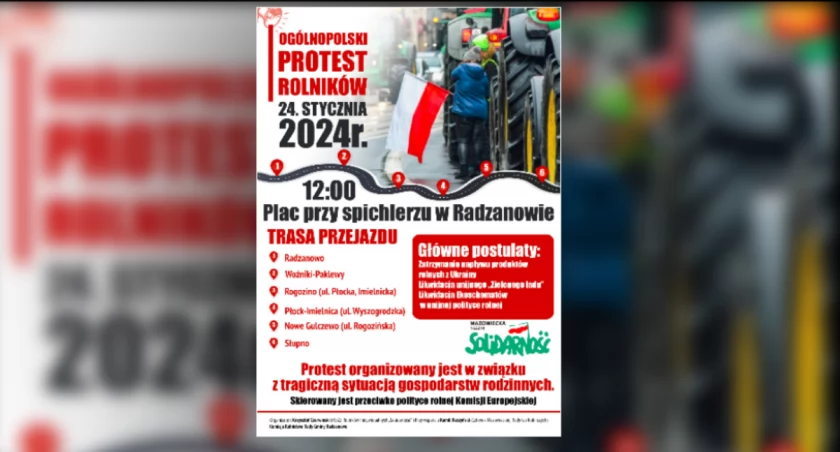 strajk rolników
