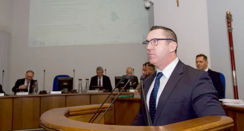 O Obszarze Funkcjonalnym Miasta Płocka podczas ubiegłotygodniowej sesji rady miasta mówił między innymi zastępca prezydenta Artur Zieliński