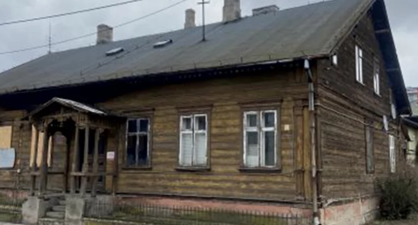 Dom z drewna przy ul. Kościuszki 5 to architektoniczna perełka