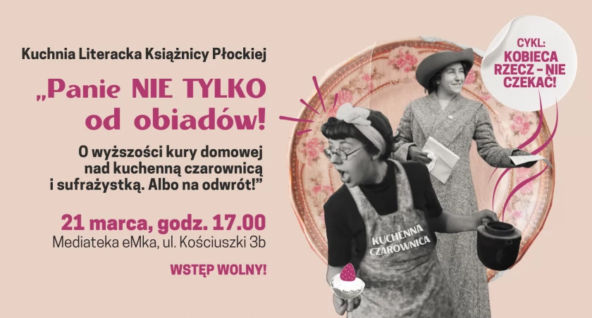 Książnica Płocka zaprasza na Kuchnię Literacką