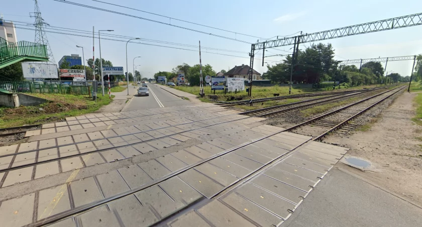 Przejazd kolejowy ulica Otolińska