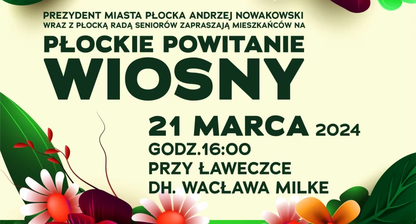 O tym się mówi, Tanecznie kolorowo muzycznie! będzie wyglądało powitanie wiosny Płocku - zdjęcie, fotografia