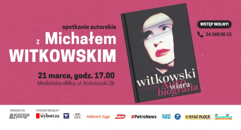 Mediateka eMka zaprasza na spotkanie z pisarzem Michałem Witkowskim