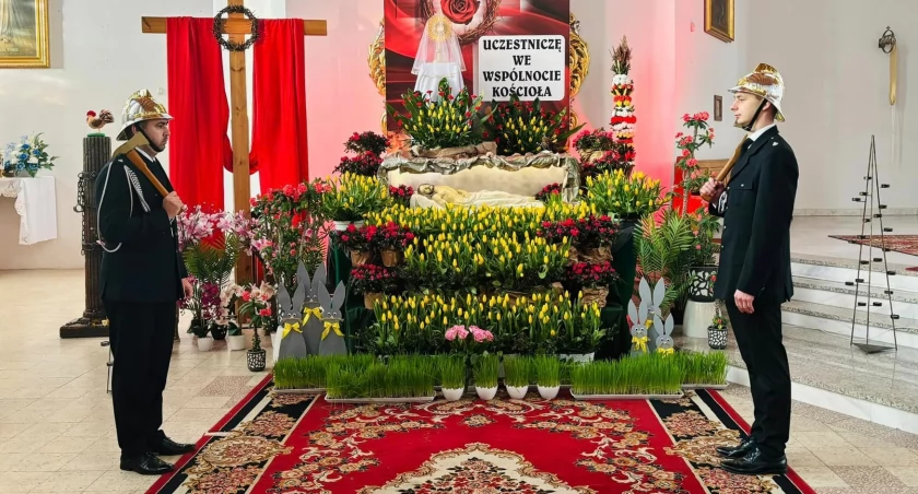 Groby Pańskie w Płocku, Sierpcu i Gostyninie. Warty pełnią strażacy z OSP