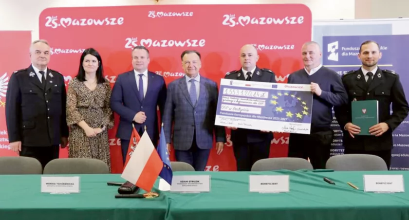 W styczniu podpisana została umowa na 1,5 mln zł unijnego dofinansowania na wóz strażacki dla OSP Gostynin