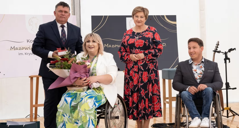 Wśród dotychczasowych laureatek jest m.in. Maria Bieniek kierownik warsztatów terapii zajęciowej w Męczeninie. fot. PR/MCPS