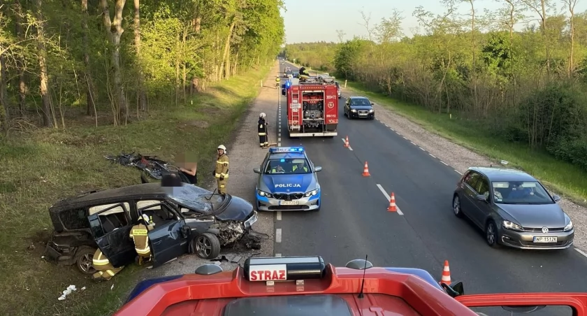 Wypadek na drodze Słupno  - Wyszogród