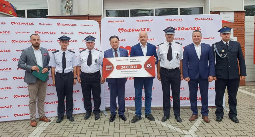 OSP w Płocku-Trzepowie pozyskuje środki finansowe między innymi z Urzędu Marszałkowskiego Województwa Mazowieckiego