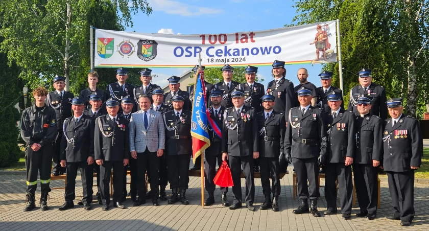 Strażacy z Cekanowa działają już od 100 lat