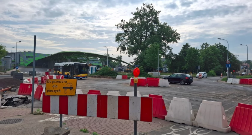 Plock, ul. Chopina w Płocku. Kiedy zakończy się remont?