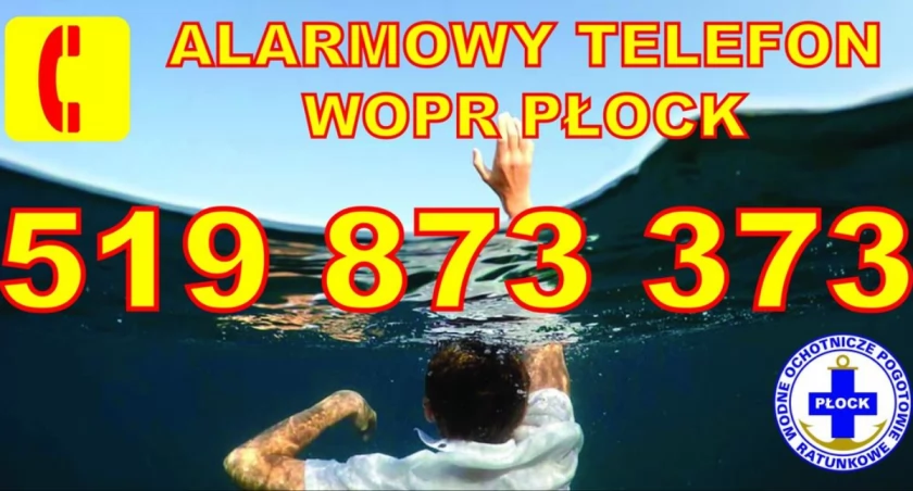Zapamiętaj ten numer do ratowników WOPR 