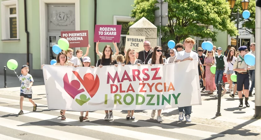 Płock. Marsz dla życia i rodziny 