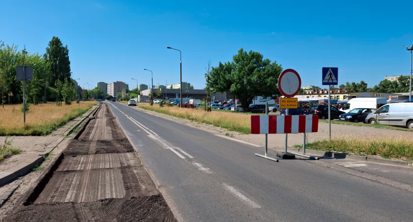 rozpoczął się remont ul. Przemysłowej w Płocku 