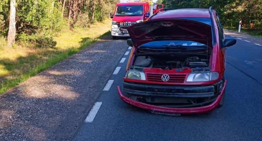 Kompletnie pijany kierowca vw doprowadził do wypadku 