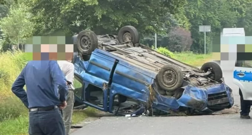 Na miejsce wypadku przyjechali m.in. strażacy z OSP Bielsk