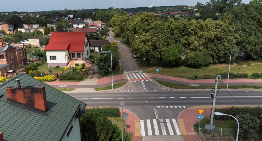 ul. Wiejska w Borowiczkach