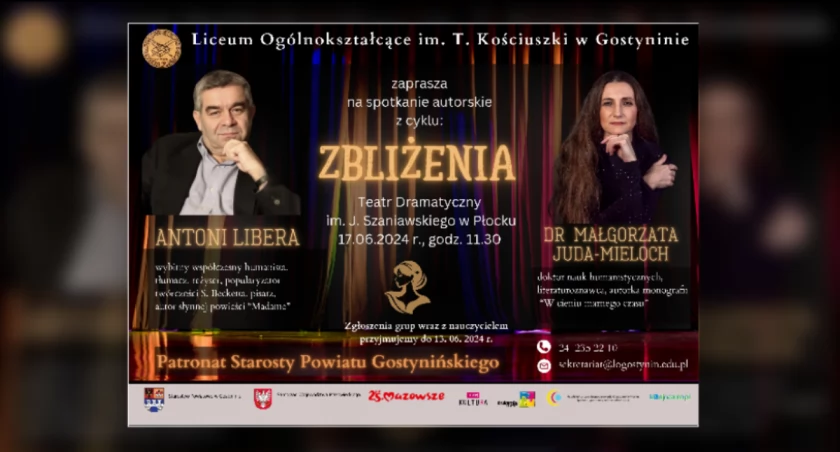 spotkanie licealistów z Antonim Liberą