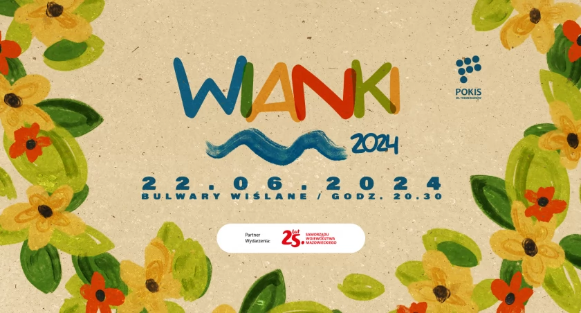 wianki na Bulwarach Wiślanych 