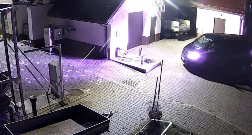 Kadr z kamery monitoringu